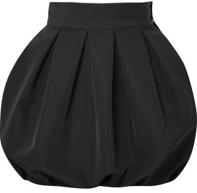 Faille Mini Skirt - Black