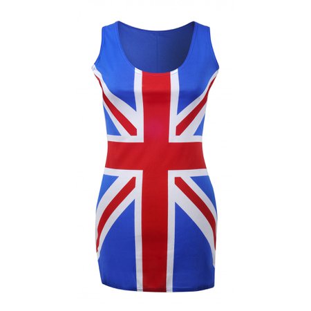 Union Jack Wear Ladies Union Jack Dress - Ginger Spice?