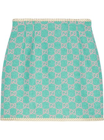 Gucci Gg Tweed Mini Skirt | Farfetch.com