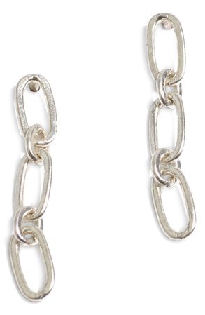 Madewell Paperclip Chain Earrings | Nordstrom