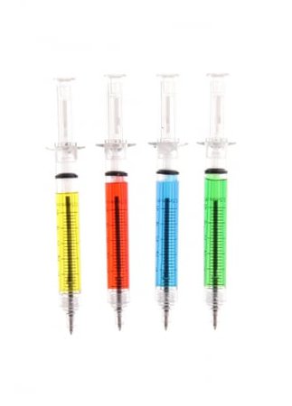 Novelty Syringe Pen Set | Attitude Clothing