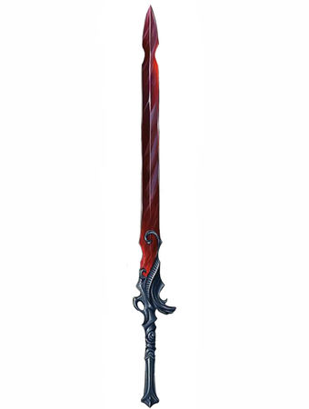 red sword