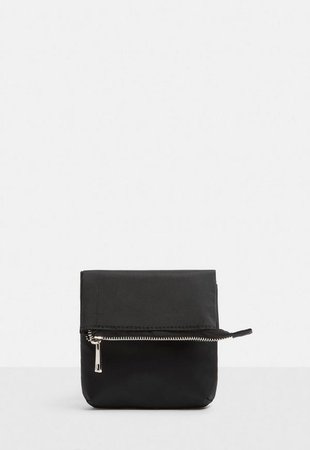 Black Square Utility Bumbag | Missguided