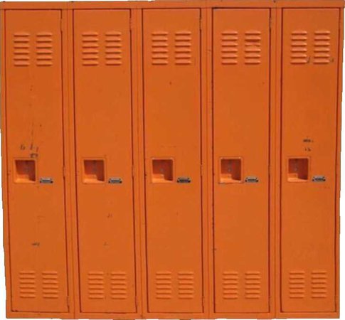 orange locker