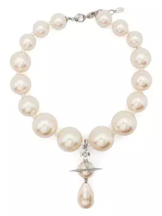 Vivienne Westwood Orb-pendant Pearl Necklace - Farfetch