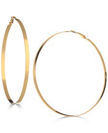 GUESS 3 1/4" Large Hoop Earrings & Reviews - Earrings - Jewelry & Watches - Macy's