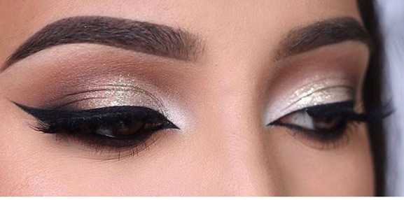 silver gold winged eye