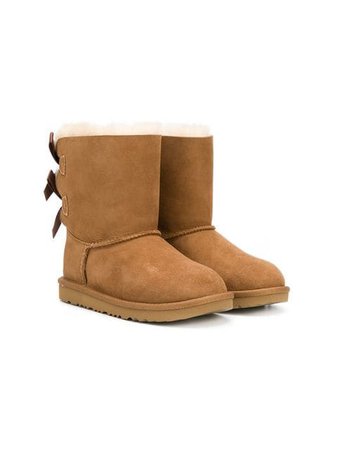 Ugg Australia Kids shearling bow boots $150 - Buy AW18 Online - Fast Global Delivery, Price