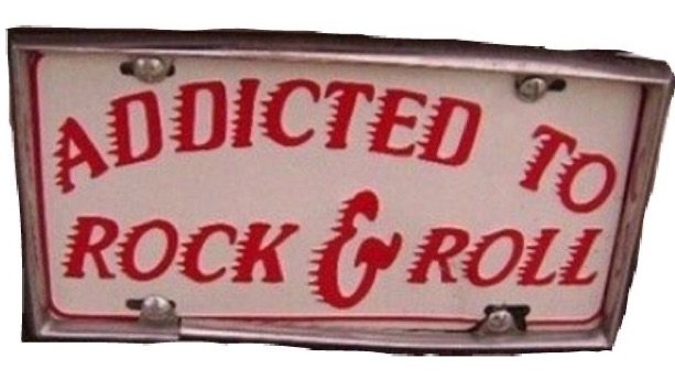 rock and roll sign