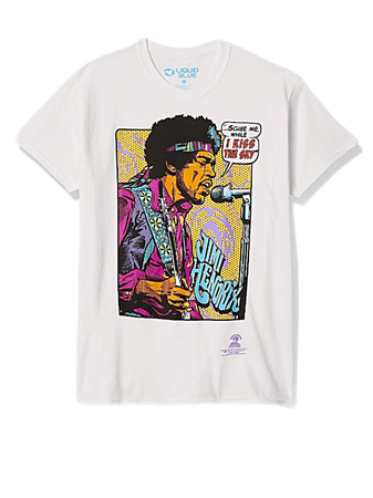 Jimi Hendrix pop art t-shirt top shirts