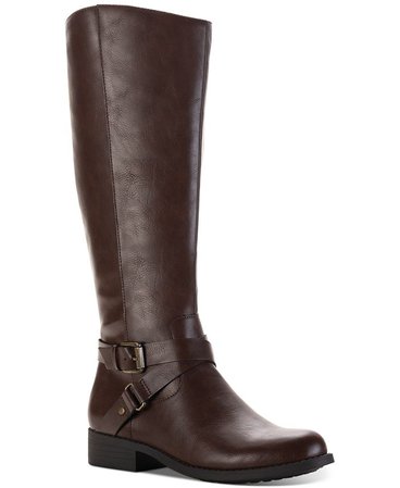 Style & Co Marliee Riding Boots, Created for Macy's & Reviews - Boots - Shoes - Macy's