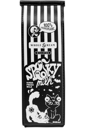 *clipped by @luci-her* Spooky Milk Pencil Case