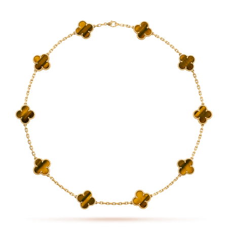 Vintage Alhambra necklace, 10 motifs - VCARD40700- Van Cleef & Arpels