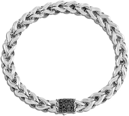 Asli Classic Chain Black Sapphire Bracelet