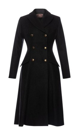 Lawrence Wool-Cashmere Coat By Lena Hoschek | Moda Operandi