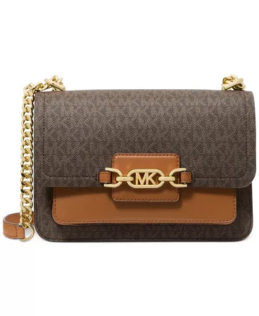 Michael Kors Signature Heather Large Shoulder Bag & Reviews - Handbags & Accessories - Macy's