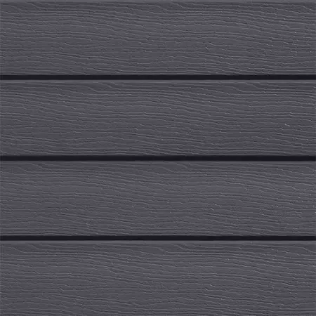 Durasid Anthracite Grey Single Siding Embossed Cladding 167mm by 5-metre Long