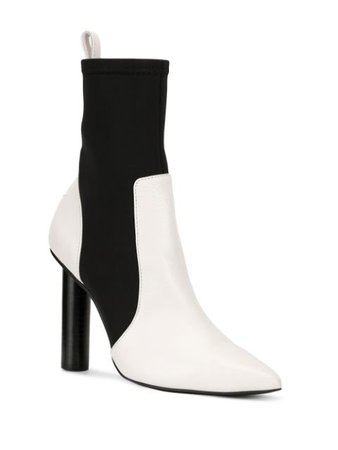 Shop white & black Senso Dominique boots with Express Delivery - Farfetch