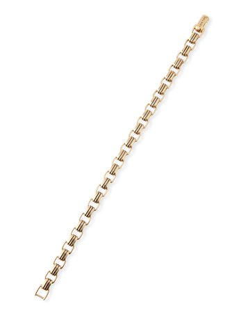 David Yurman 5mm 18k Gold Southwest Link Bracelet