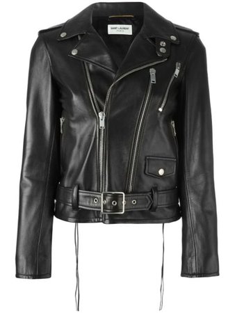 Saint Laurent classic biker jacket 334810Y5YA2 black | Farfetch