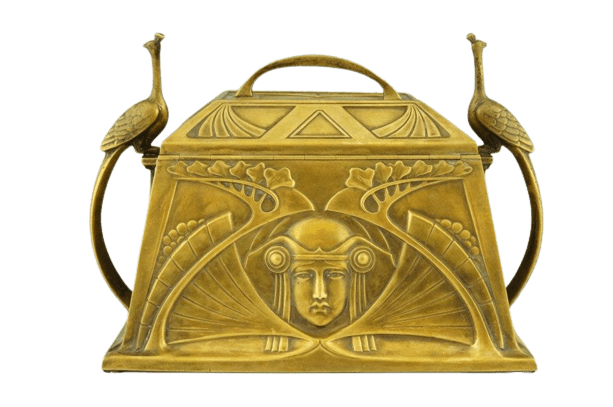 Art Nouveau jewelry box - Württembergische Metallwaren Fabrik