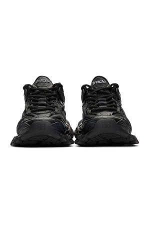 BALENCIAGA Black Track.2 Open Sneakers