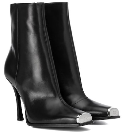 Wilamiona leather ankle boots