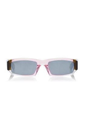 Les Altù Square-Frame Acetate Sunglasses By Jacquemus | Moda Operandi