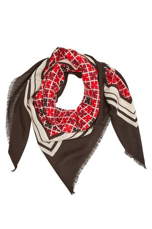 By Malene Birger - Cornell Printed Wool Scarf - multicolored