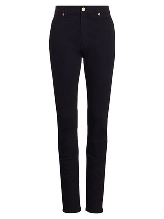 Gucci G-Rhombus Back Patch Skinny Jeans