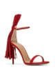 Shop red Aquazzura Whip It 105 sandals with Express Delivery - Farfetch