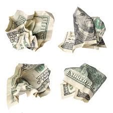 crumpled money png - Google Search