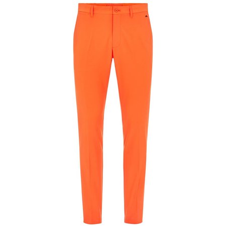 J. Lindeberg Ellott Micro High Stretch Pants Lava Orange | TRENDYGOLFUSA.COM