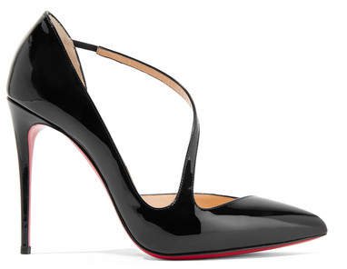 Jumping 100 Patent-leather Pumps - Black