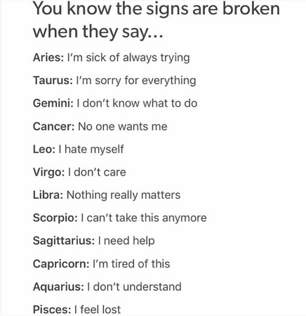 zodiac signs
