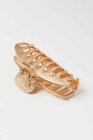 Metal Hair Claw - Gold-colored - Ladies | H&M US