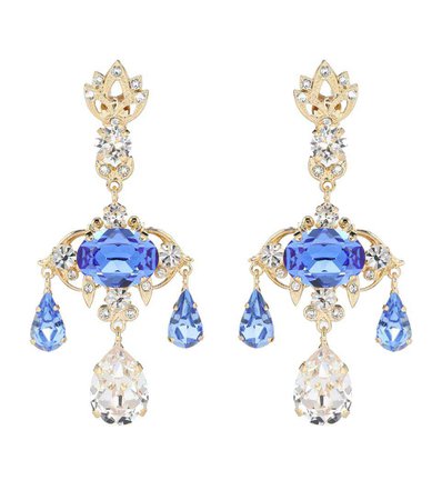 Crystal-Embellished Earrings - Dolce & Gabbana | mytheresa.com