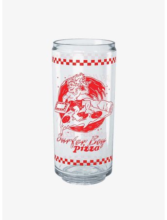 Stranger Things Surfer Boy Pizza Can Cup - CLEAR | Hot Topic