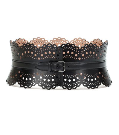 Alaïa - Leather corset belt | Mytheresa