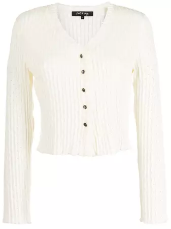 Tout a Coup Cardigan In Pointelle-Strick - Farfetch