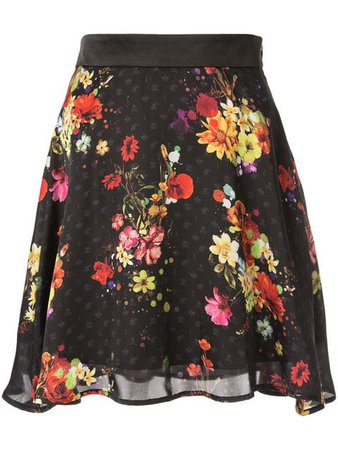 Loveless full floral skirt