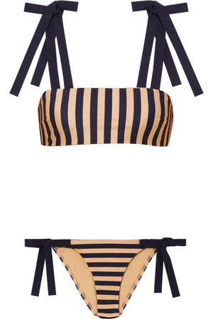 ZIMMERMANN Jaya striped bikini