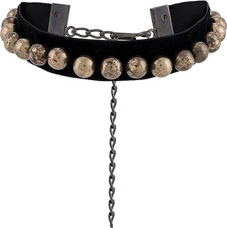 2000s studded choker necklace - Black from Farfetch | Stylight