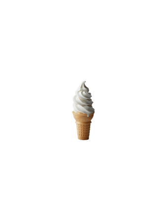 vanilla ice cream cone food