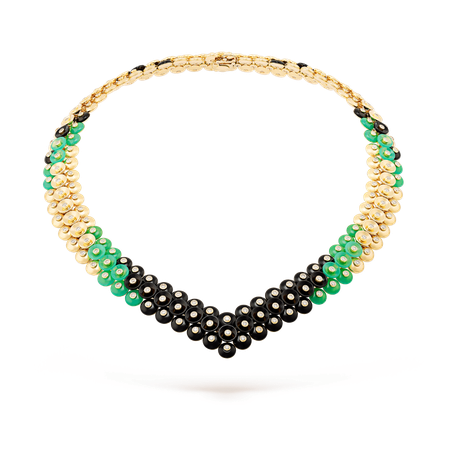 Van Cleef & Arpels, Bouton d'or necklace