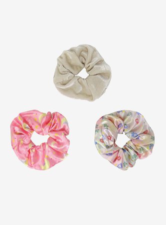 Sailor Moon Cream Scrunchie Set