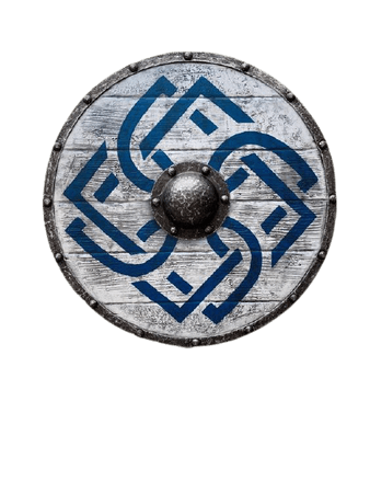 viking aesthetic shield