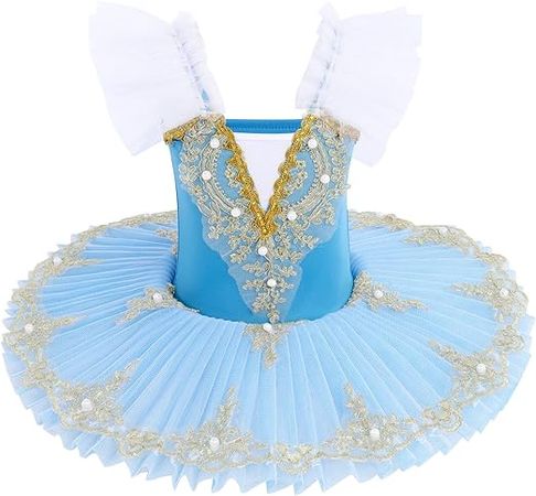 Amazon.com: Girls Camisole Skirted Leotard Swan Lake Ballet Dance Outfit Tutu Princess Dress Ballerina Costume for Performance : Clothing, Shoes & Jewelry