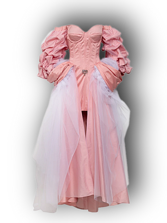 pink princess dress gown