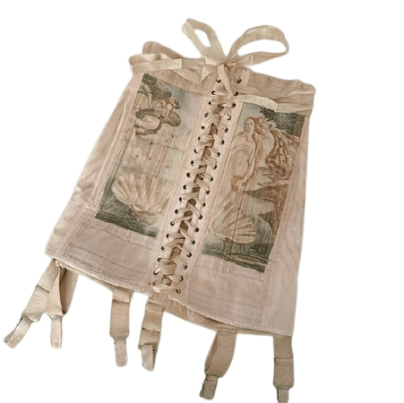 venus printed corset